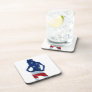 American cheerleader on any color drink coasters