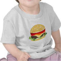 American cheeseburger tee shirts