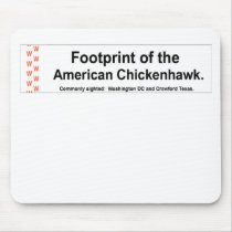 American Chickenhawk Mouse Pad mousepads by littleshopofpolitics American Chickenhawk Mouse Pad mousepads