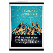 American Citizenship Greeting Card