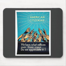 American Citizenship Mouse Pads