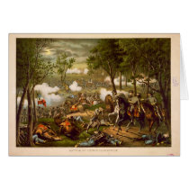 American Civil War Battle of Chancellorsville Card