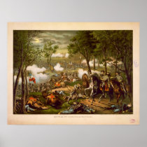 American Civil War Battle of Chancellorsville Print