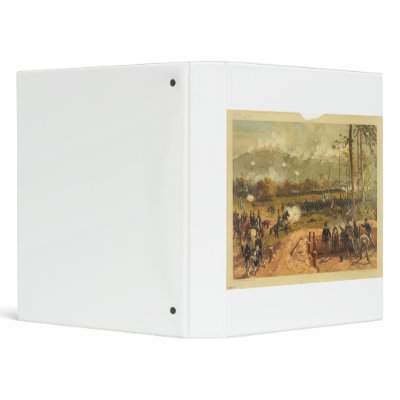 American Civil War Battle of Kennesaw Mountain 3 Ring Binder by TheArts