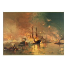 American Civil War Capture of New Orleans Invitation