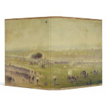 American Civil War Picketts Charge by Edwin Forbes Vinyl Binder