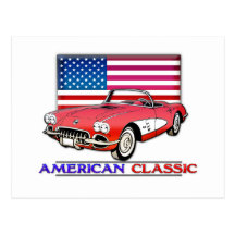 American Classic Muscle Postcards