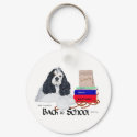 American Cocker Spaniel Back to School keychains by MaggieRossDogs American Cocker Spaniel Back to School keychains