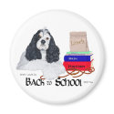 American Cocker Spaniel Back to School magnets by MaggieRossDogs American Cocker Spaniel Back to School magnets