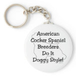 American Cocker Spaniel Breeders Key Chains