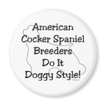American Cocker Spaniel Breeders Magnets