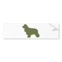American Cocker Spaniel Bumper Sticker