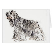 American Cocker Spaniel Greeting Card