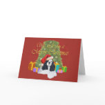 American Cocker Spaniel Christmas Card