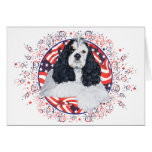 American Cocker Spaniel Flag Cards