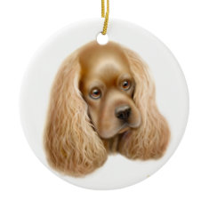 American Cocker Spaniel Ornament ornament