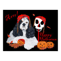 American Cocker Spaniel Pirate posters