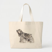 American Cocker Spaniel Tote Bags