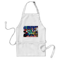 AMERICAN COLLAGE APRON