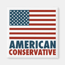American Conservative Fridge Magnet