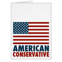 American Conservative Greeting Card