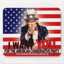 American Conservative Party Mouse Pad mousepads