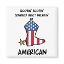 American Cowboy magnet