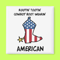 American Cowboy magnet
