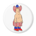 American Cowboy magnets by CrookedRiverArt American Cowboy magnets