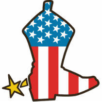 American Cowboy Acrylic Cut Outs