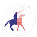 American Cowboy Sticker by calroofer American Cowboy Sticker
