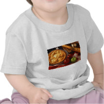 American Cultural Icons Apple Pie Baseball & Flag T-shirts