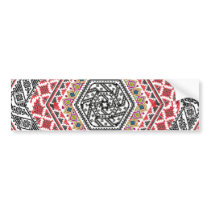 American culture pattern bumper stickers