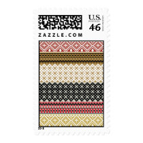 American culture pattern stamp