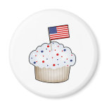 American Cupcake Magnets