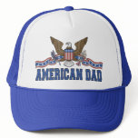 American Dad Eagle Banner T-shirts Trucker Hats