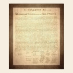 American Declaration of Independence posters