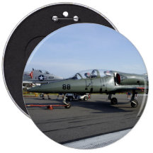 American Defender Pinback Button