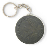 American Detectorist Classic Button Keychain