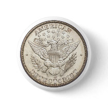 American Detectorist Round Button