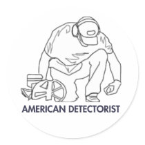 American Detectorist Stickers