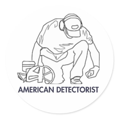American Detectorist Stickers by americandetectorist