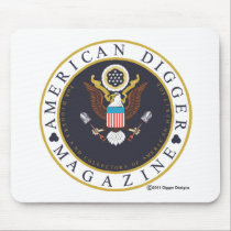 American Diger Logo mousepads