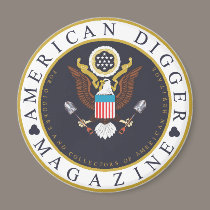 American Digger Logo magnets