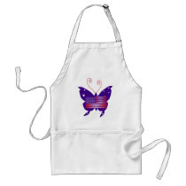 American Diva Butterfly aprons