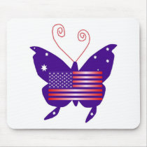 American Diva Butterfly mousepads by colorimages American Diva Butterfly mousepads