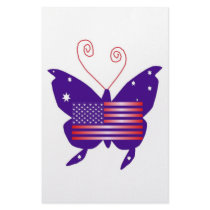 American Diva Butterfly stationery