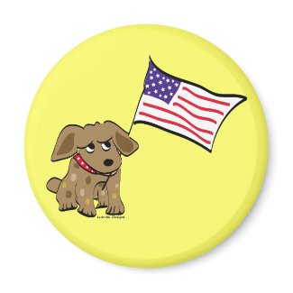American Dog magnet