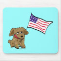 American Dog mousepad