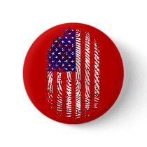 American down to my fingerprints USA pride Pins
